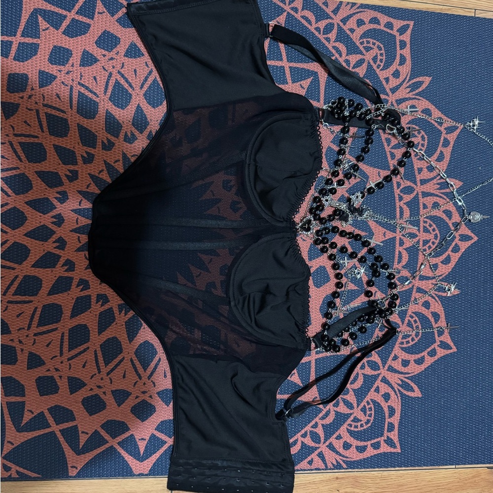 Elegant Black Lace Women's Intimate